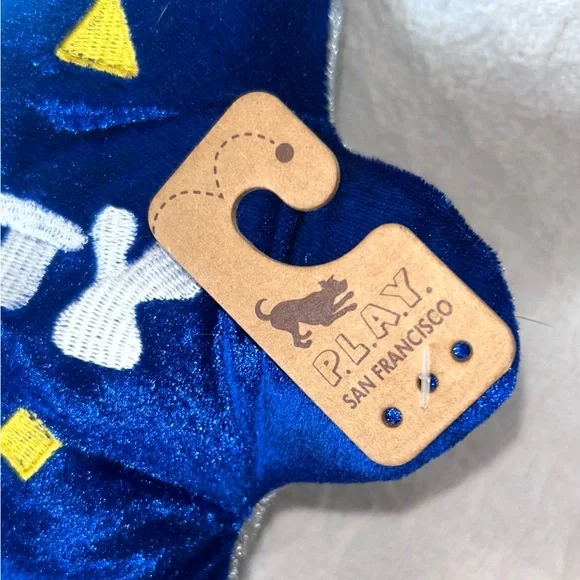 New with Tags dog toy plush Star with rope "party" - Picture 6 of 6